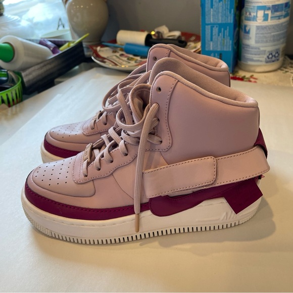 Nike Women's Air Force 1 High Jester 'Violet Mist', released in 2018 Size 8.5 - Picture 5 of 10